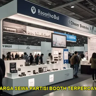 harga sewa partisi booth terpercaya